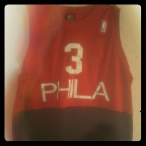 Iverson Sixers jersey