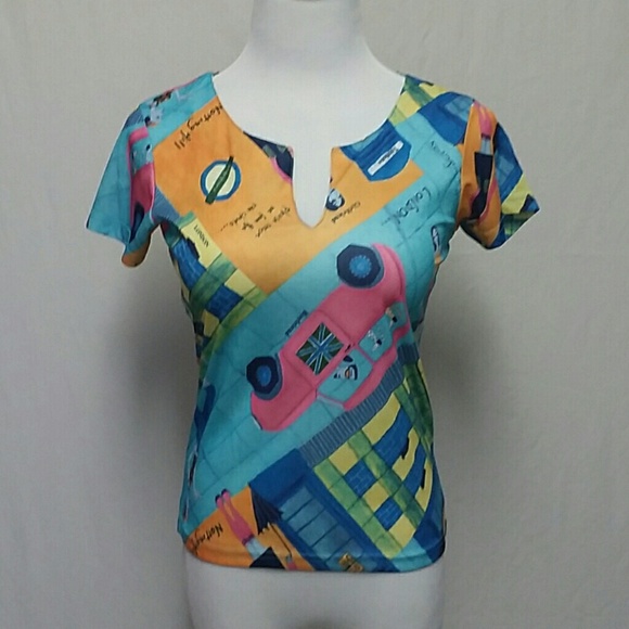 Vintage Multicolor Top