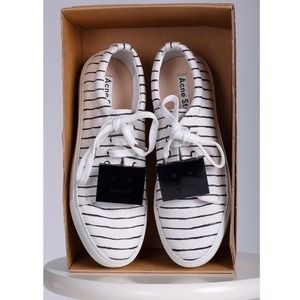 Acne Shoes - New acne studios Adriana emoji stripe sneakers Acne Shoes - New acne studios Adriana emoji stripe sneakers