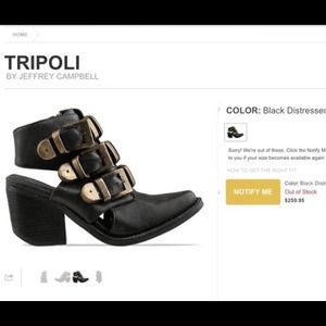 Jeffrey Campbell - Tripoly Cutout Boot