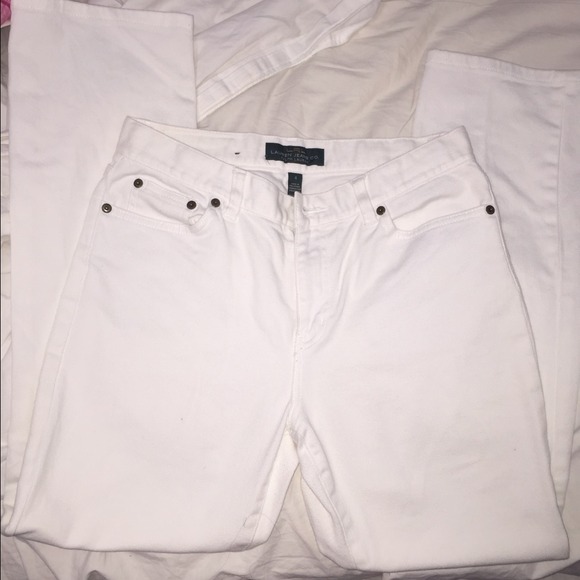 High waisted jeans