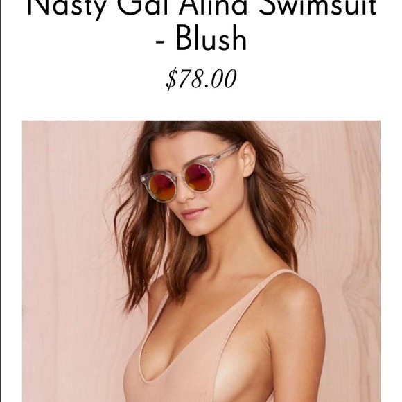 SOLD Nasty Gal Alina Swimsuit SOLD OUT everywhere - Picture 4 of 5