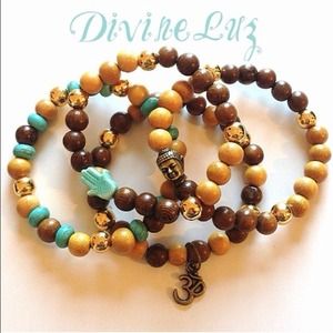 Spiritual healing bracelets with beautiful charms