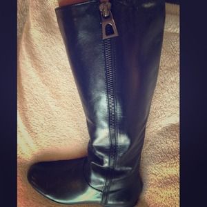 Enzo Angiolini softest Black Leather Boots