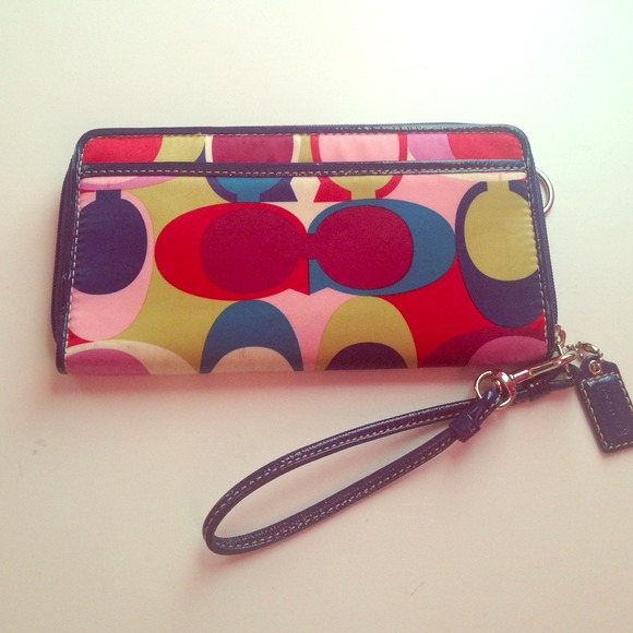 Coach Wallet with Wrist Strap