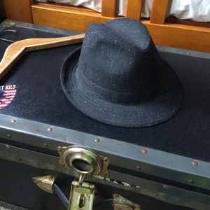 Black Speckled Fedora