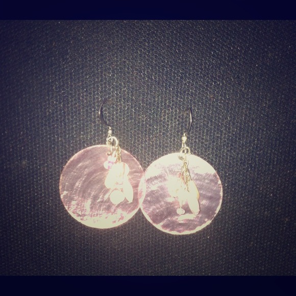 Pretty pink earrings
