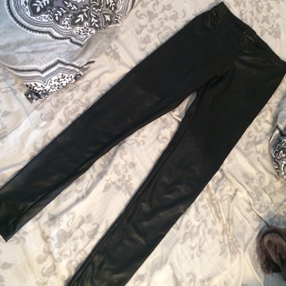 Faux Leather Leggings