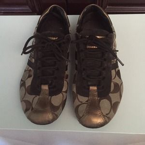 Coach Katelyn brown sneakers