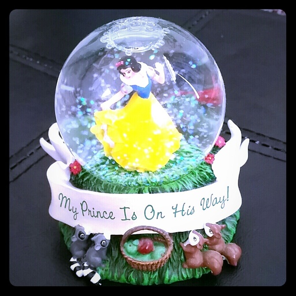 SOLD  White Snow Globe