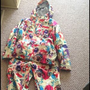 volcom snowboard jacket and pants