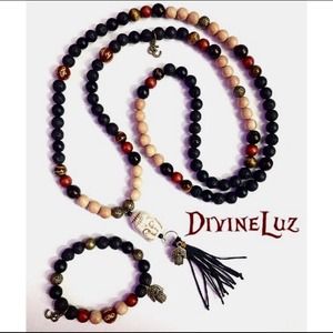 Handmade prayer beads designed by me.