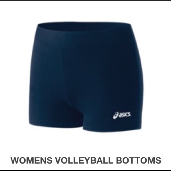 Navy Blue asics spandex