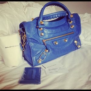 balenciaga giant 12 gold city bag