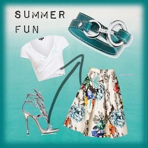 🎉Lia Sophia Wrap Star Bracelet NWT--Teal