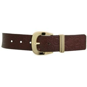 For: @mbolodeok Michael Kors Gold-Tone Buckle Belt