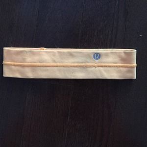 Orange lululemon headband