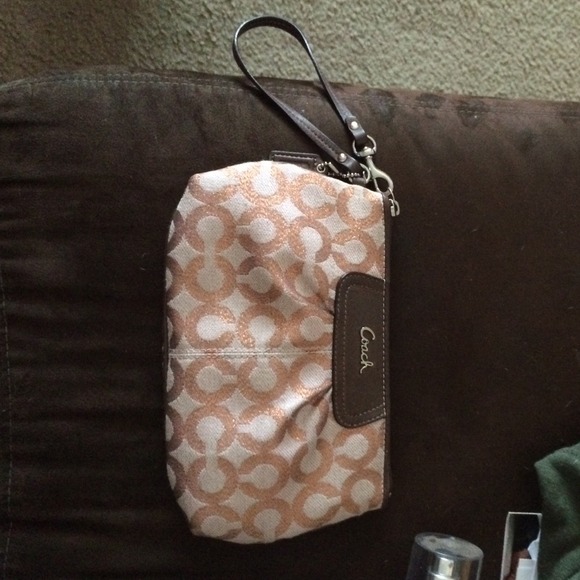 Coach wristlet