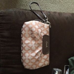 Coach wristlet