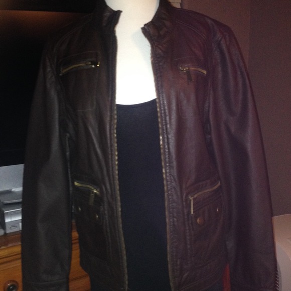 Chocolate brown jacket
