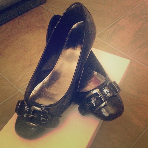 Alfani Black Flats