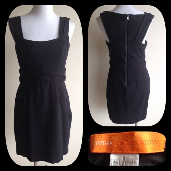 Cynthia Steffe Dresses & Skirts - Clearance! Cynthia Steefe Black Knit Mini