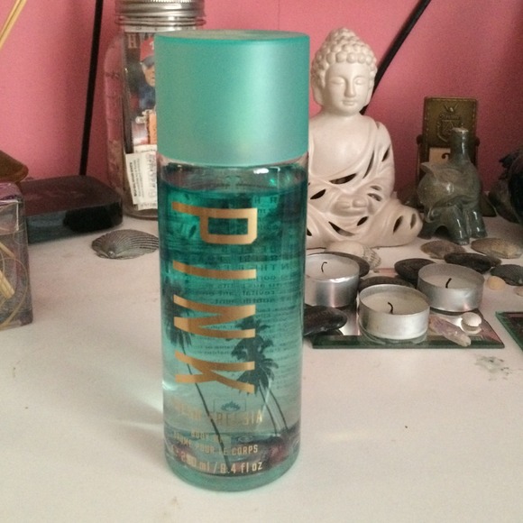 PINK Victoria secret spray, fresh freesia