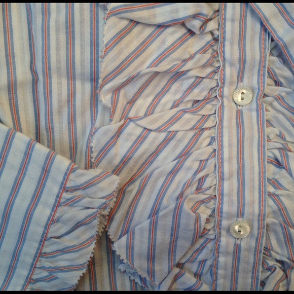 Secretary Striped dress Shirt - Picture 4 of 5