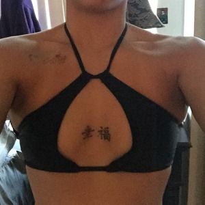 Mint swim top size small