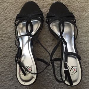 High heel prom shoes