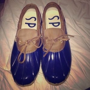 Sporto original duck shoes.