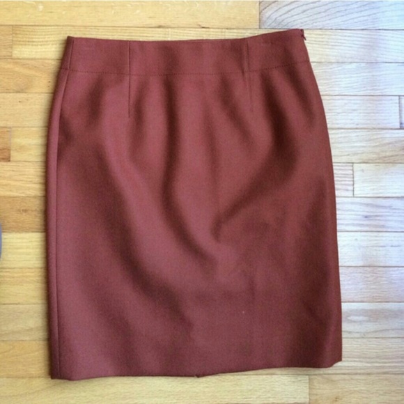 J. Crew wool pencil skirt