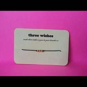 NEW Three Wishes Bracelet