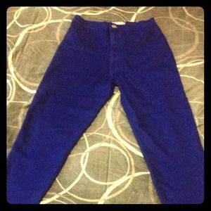 NWOT American Apparel easy jeans in LARGE LAPIS.