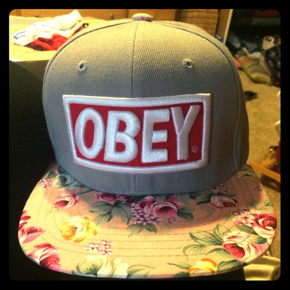 Grey obey SnapBack