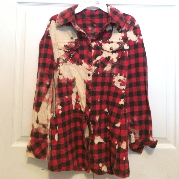 Bleached Flannel (bought like this)
