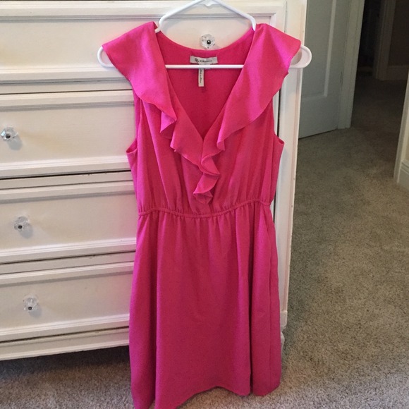 Hot pink BCBG dress