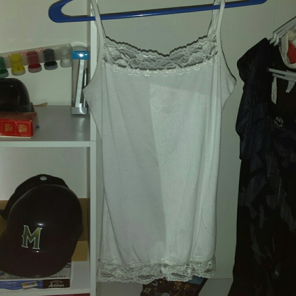White tank top