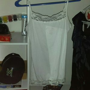 White tank top