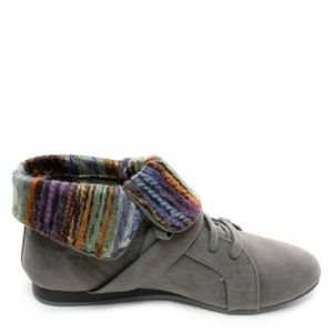 Women's Grey Booties Size 9