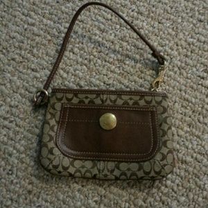 Coach wristlet