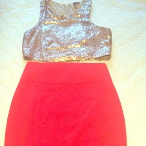 Top & Pencil Skirt bundle