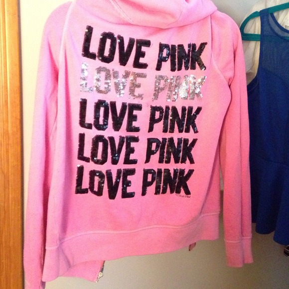 Victoria's Secret Bling Zip-up