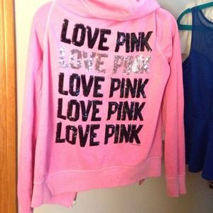 Victoria's Secret Bling Zip-up