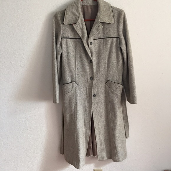 Grey Wool Coat