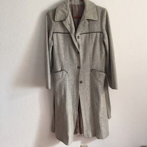 Grey Wool Coat