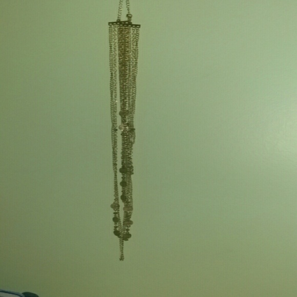 Gold Necklace multiple chains