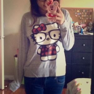 Hello kitty nerds sweater