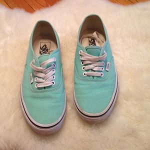 Tiffany Blue Vans