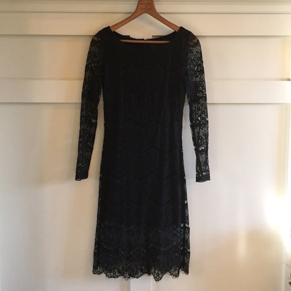 ⛔️BUNDLED⛔️ BLAQUE LABEL black lace sexy dress NWT - Picture 2 of 3